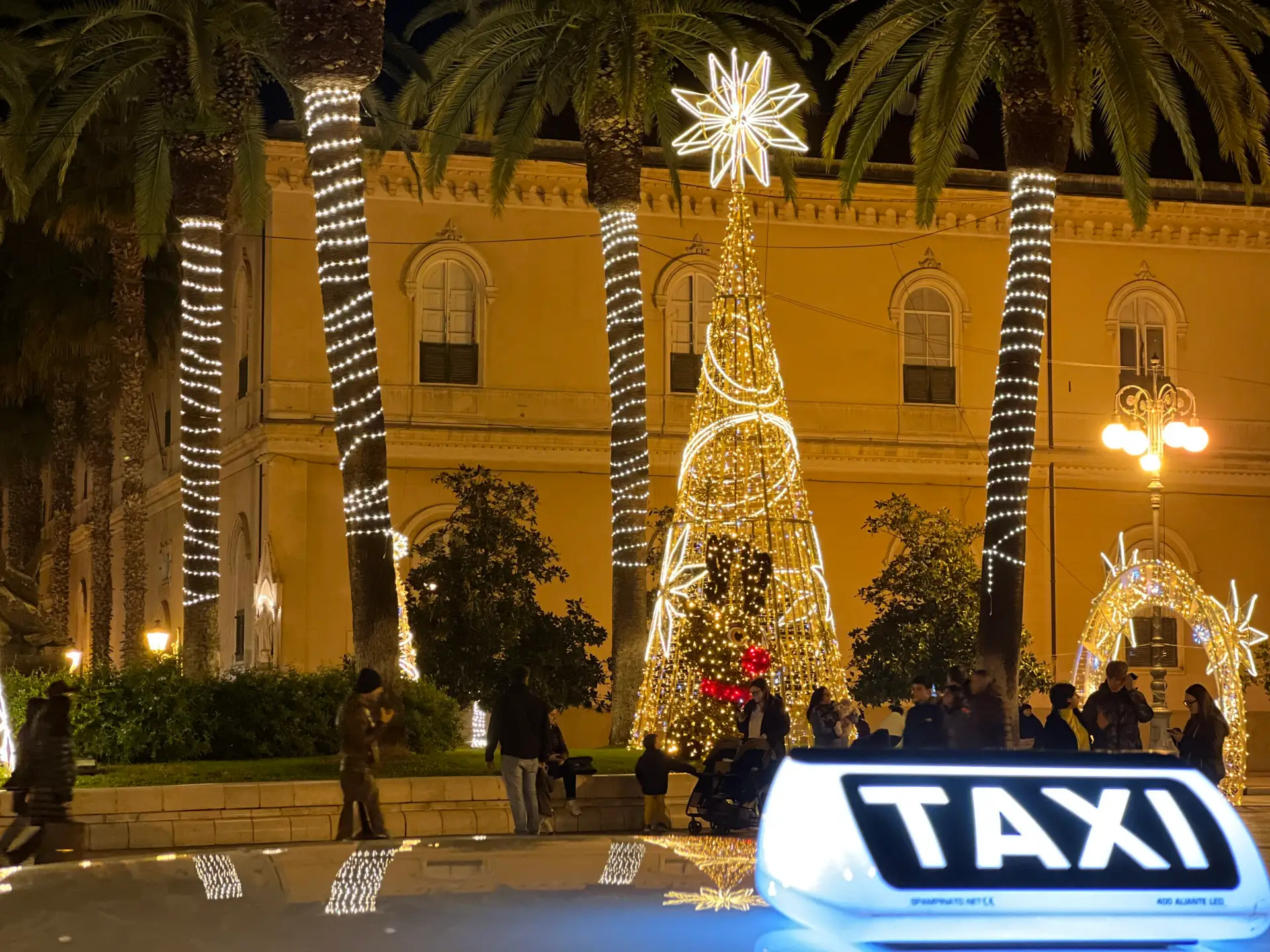 taxi taranto natale